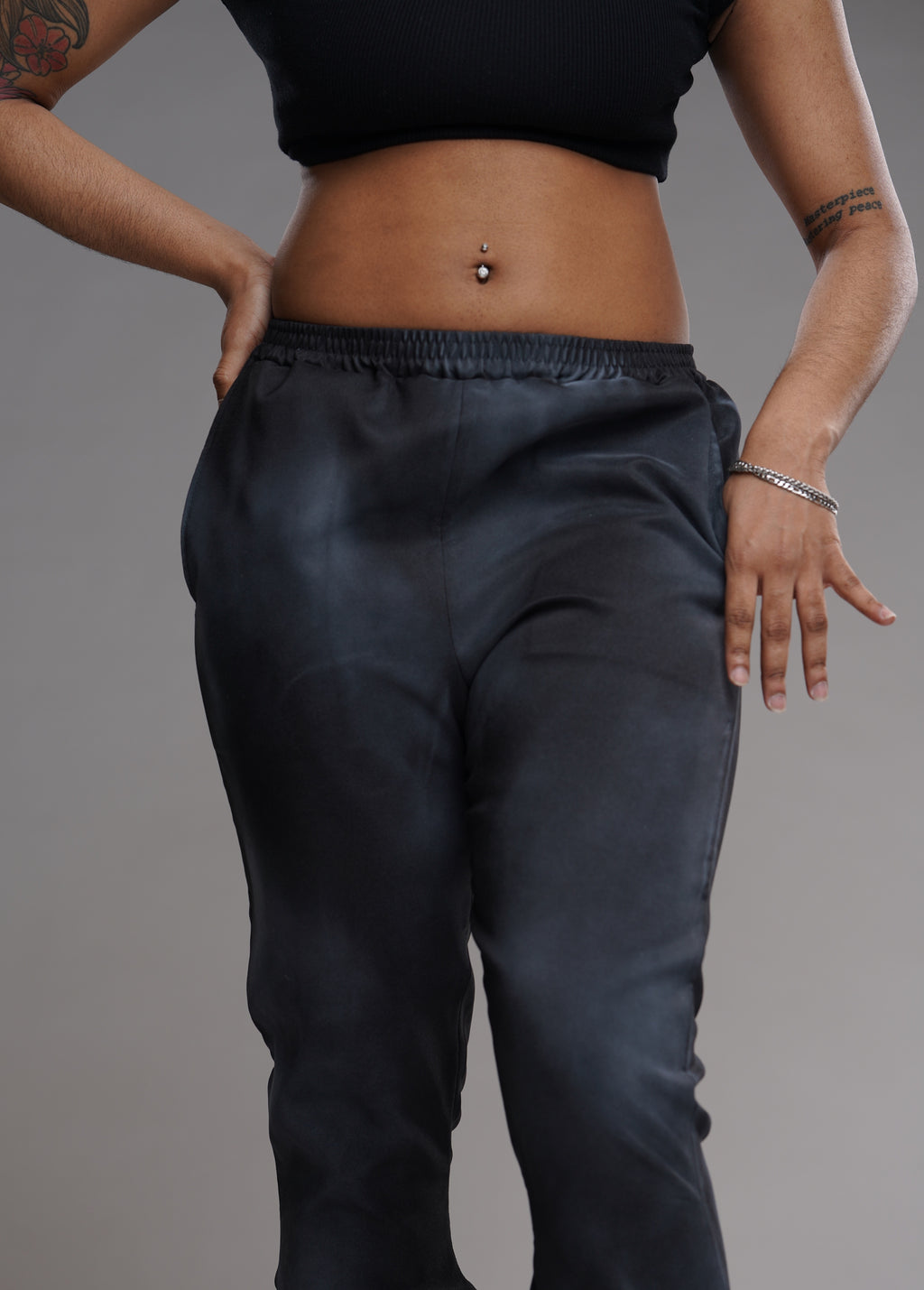 Washed Flare Pant