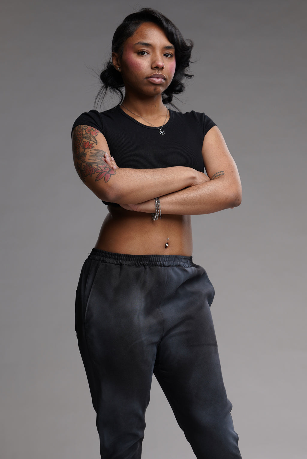 Washed Flare Pant