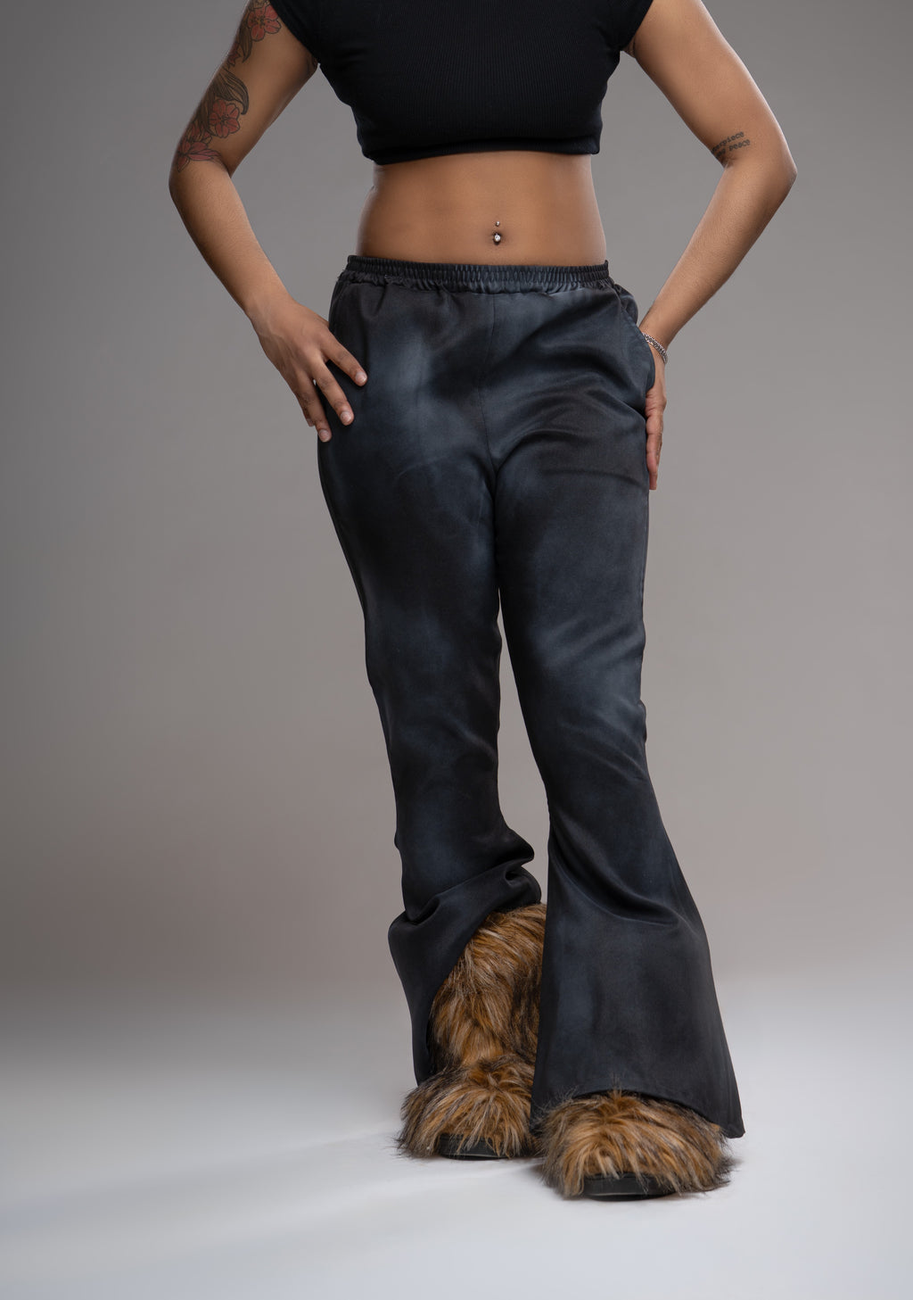 Washed Flare Pant